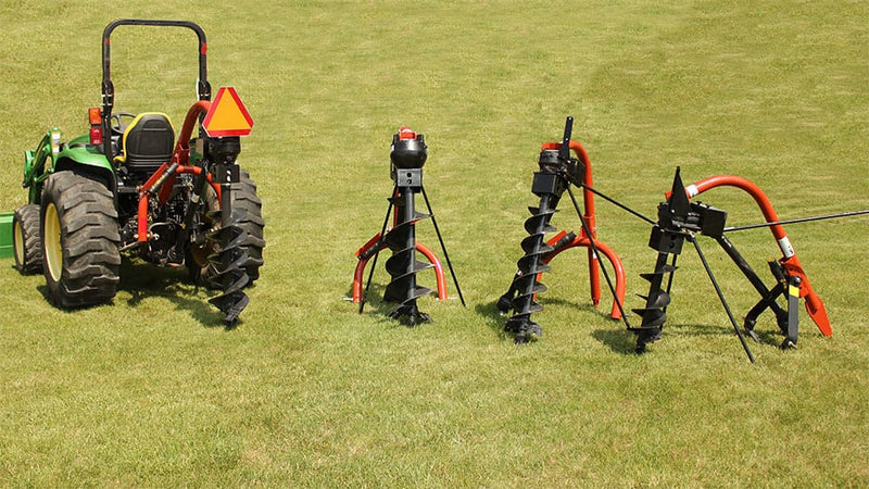 Rhino 3 Pt. Mount Post Hole Diggers